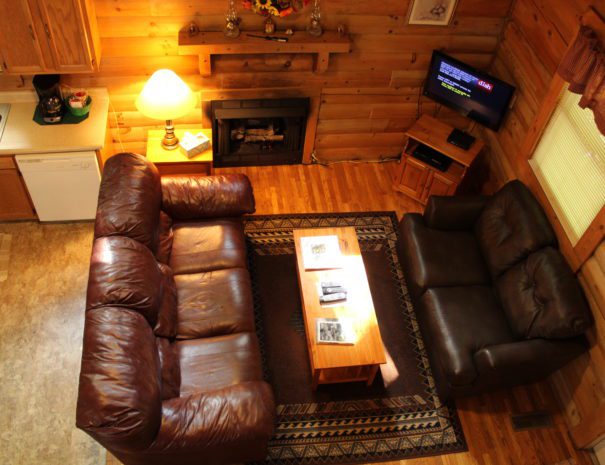 West Virginia Living Room Loft View