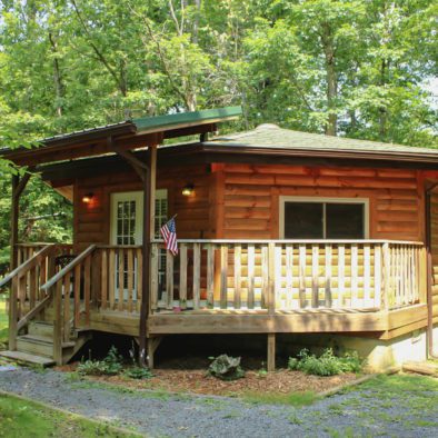 Sugar Shack Yurt Outside