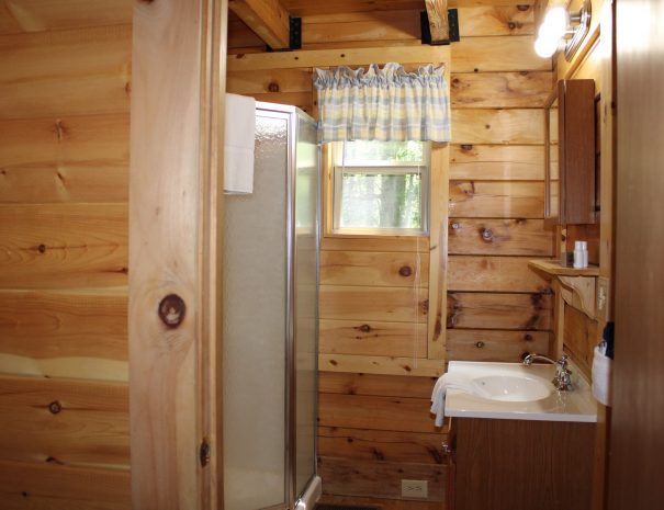 Cherokee Cabin Bathroom