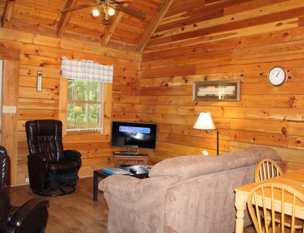 Cherokee Cabin Living Room