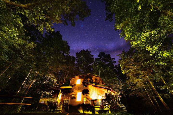 Surprise Cabin at Night