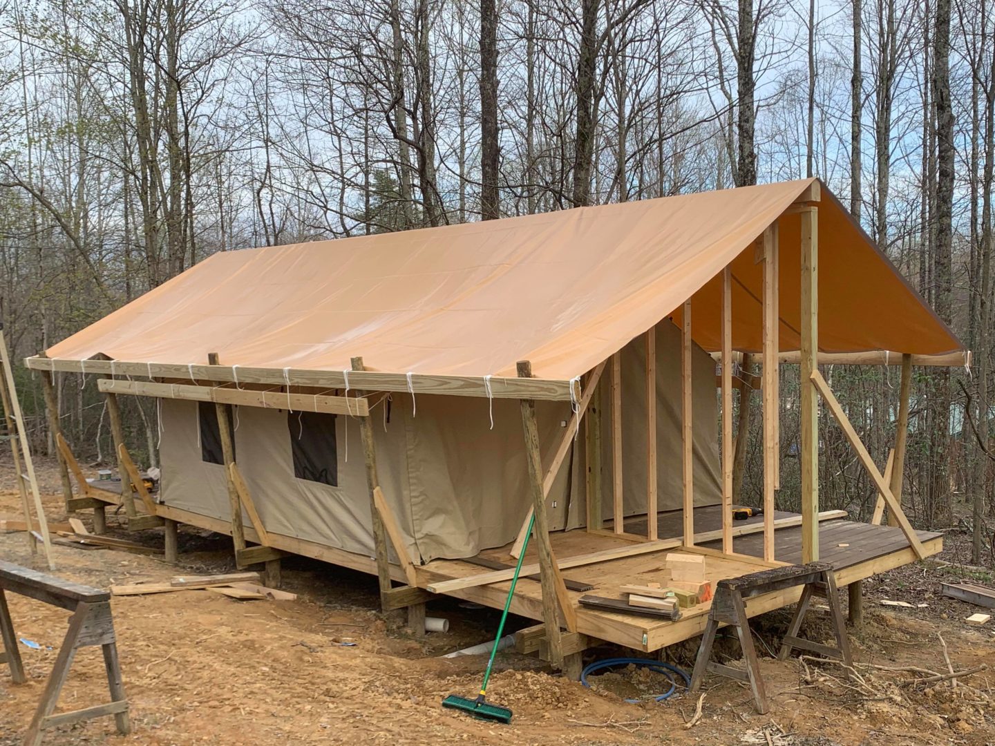 Introducing Glamping Tents For 2021 - WV Cabins