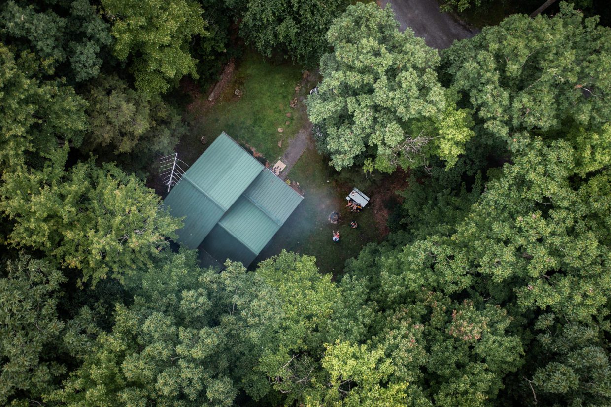 Country Road Cabins Drone Office Jay Young