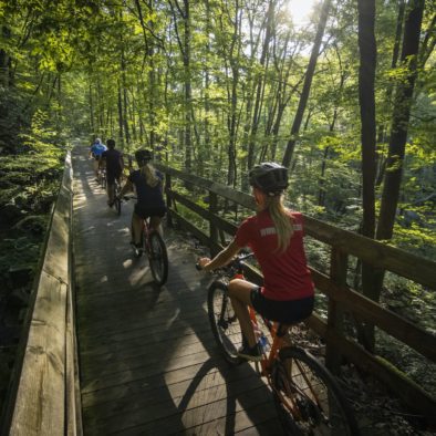 Mountain Biking in the New River Gorge