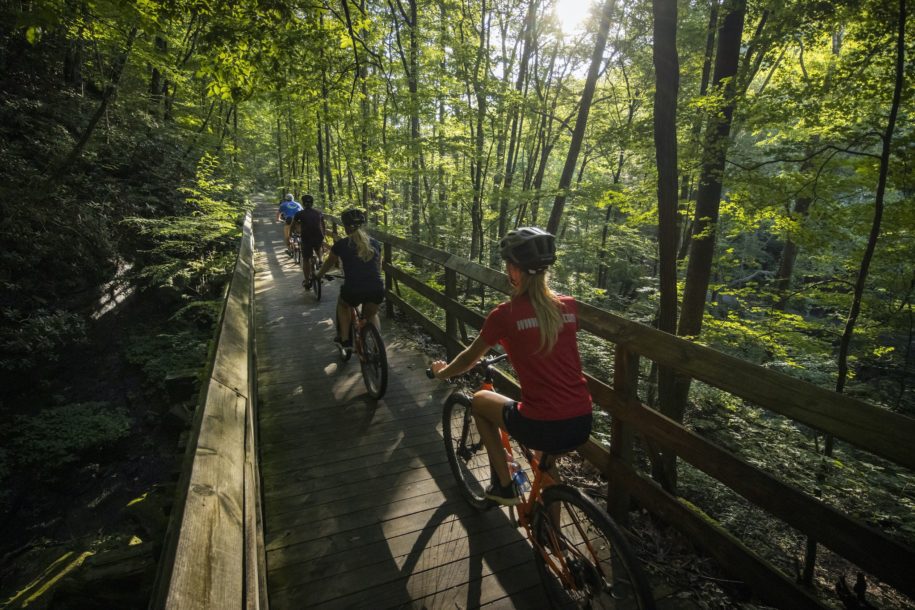 Mountain Biking in the New River Gorge