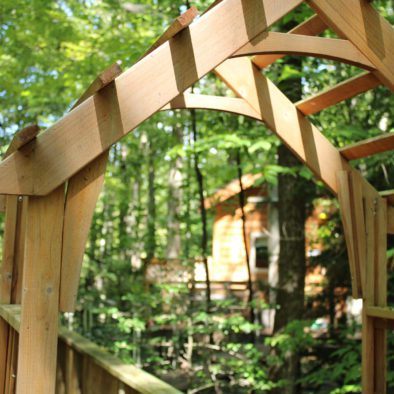 Tuscany Treehouse Archway and Bridge